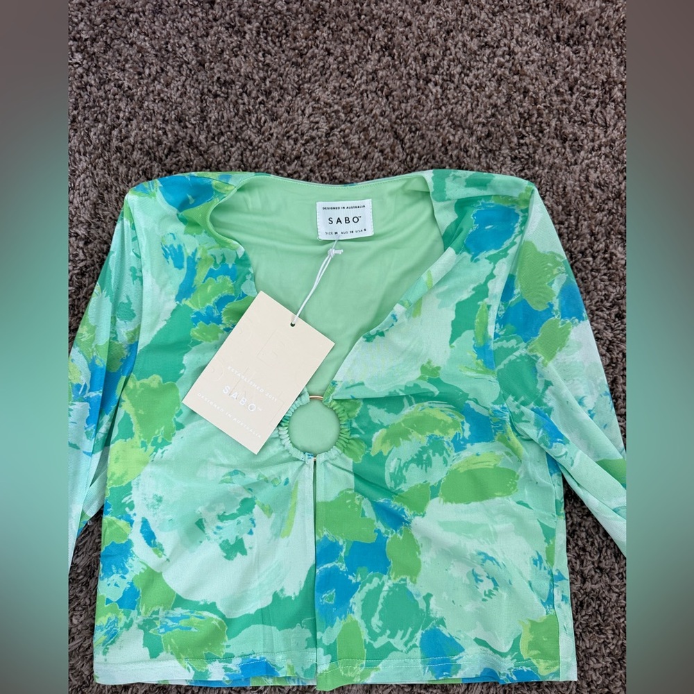 SABO GREEN TOP - Picture 2 of 4